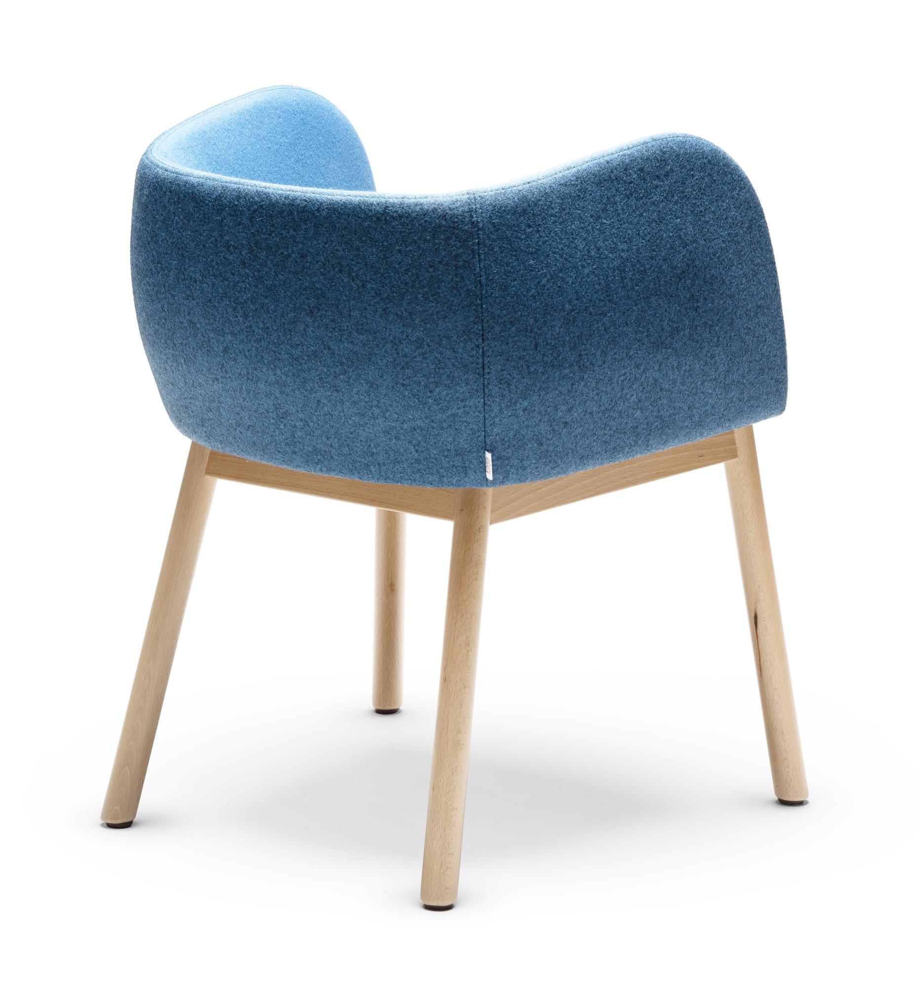 Mousse SP Blauwe Fauteuil