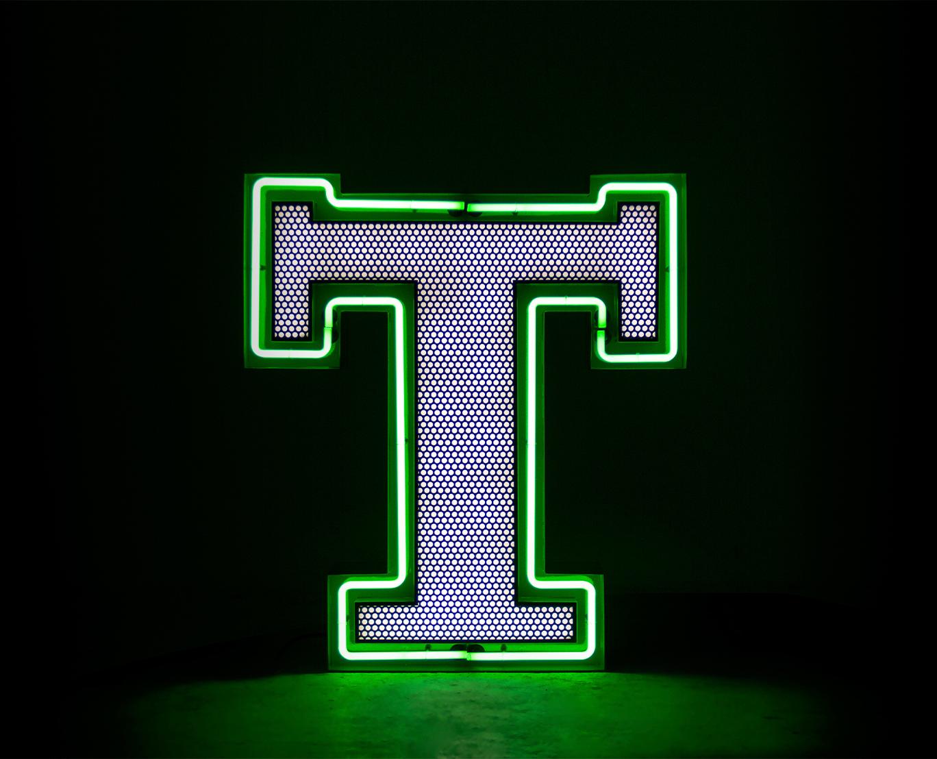 Timeless Letter T lamp