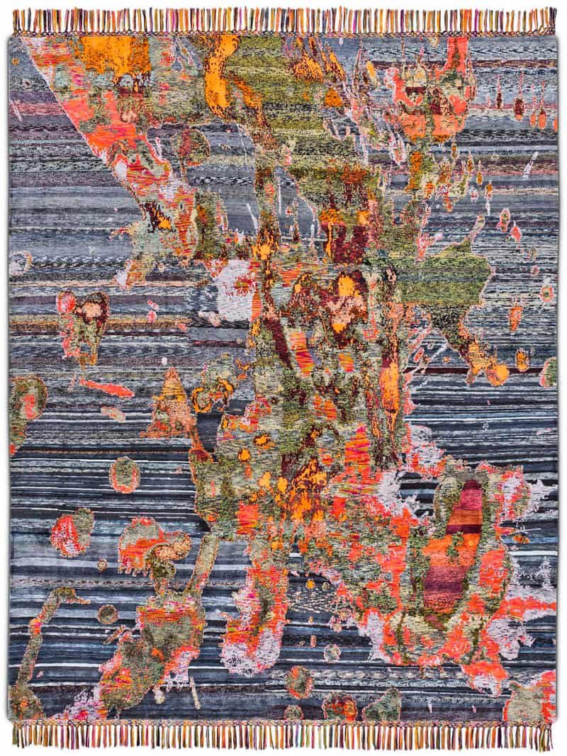Eco handgemaakte luxe tapijt | Maat: 170 × 240 cm