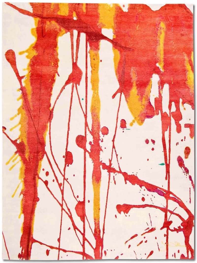 Splash handgemaakte luxe tapijt | Maat: 300 × 400 cm