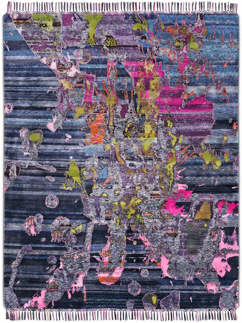 Eco handgemaakte luxe tapijt | Maat: 170 × 240 cm