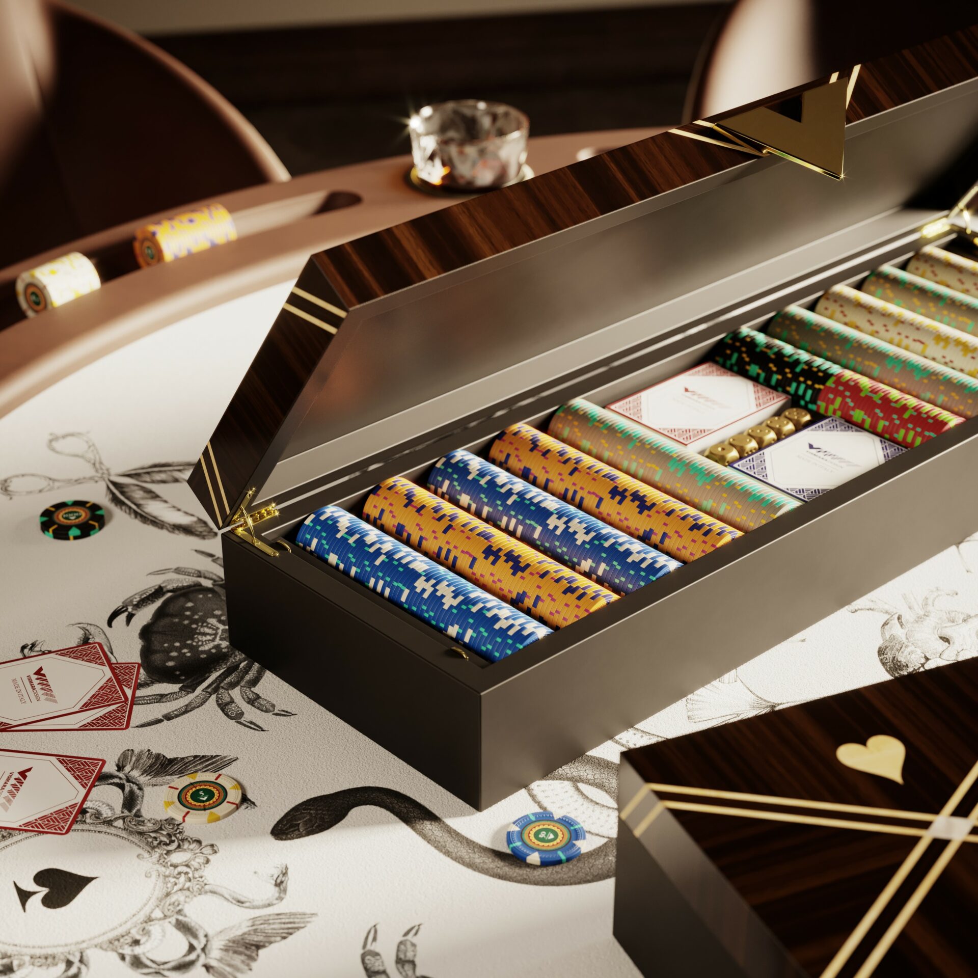 Vegas pokertafel