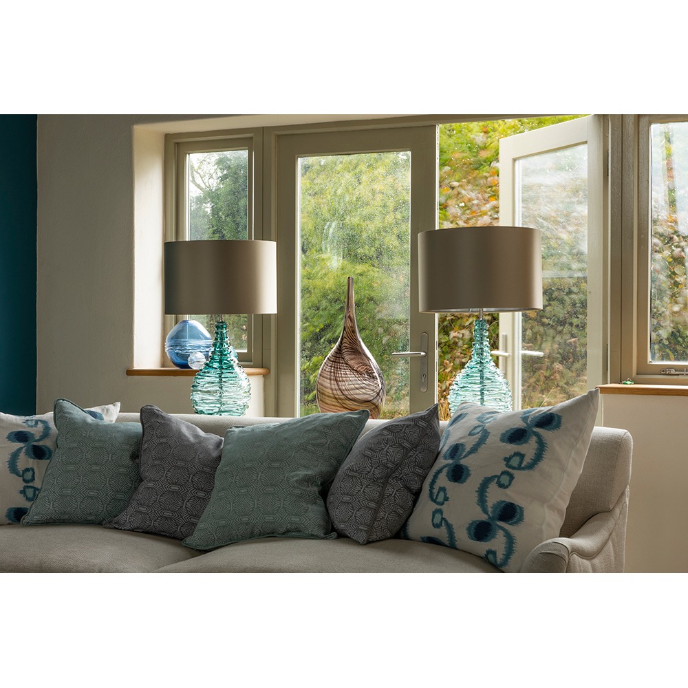 Pali Indigo 50 × 50 kussen
