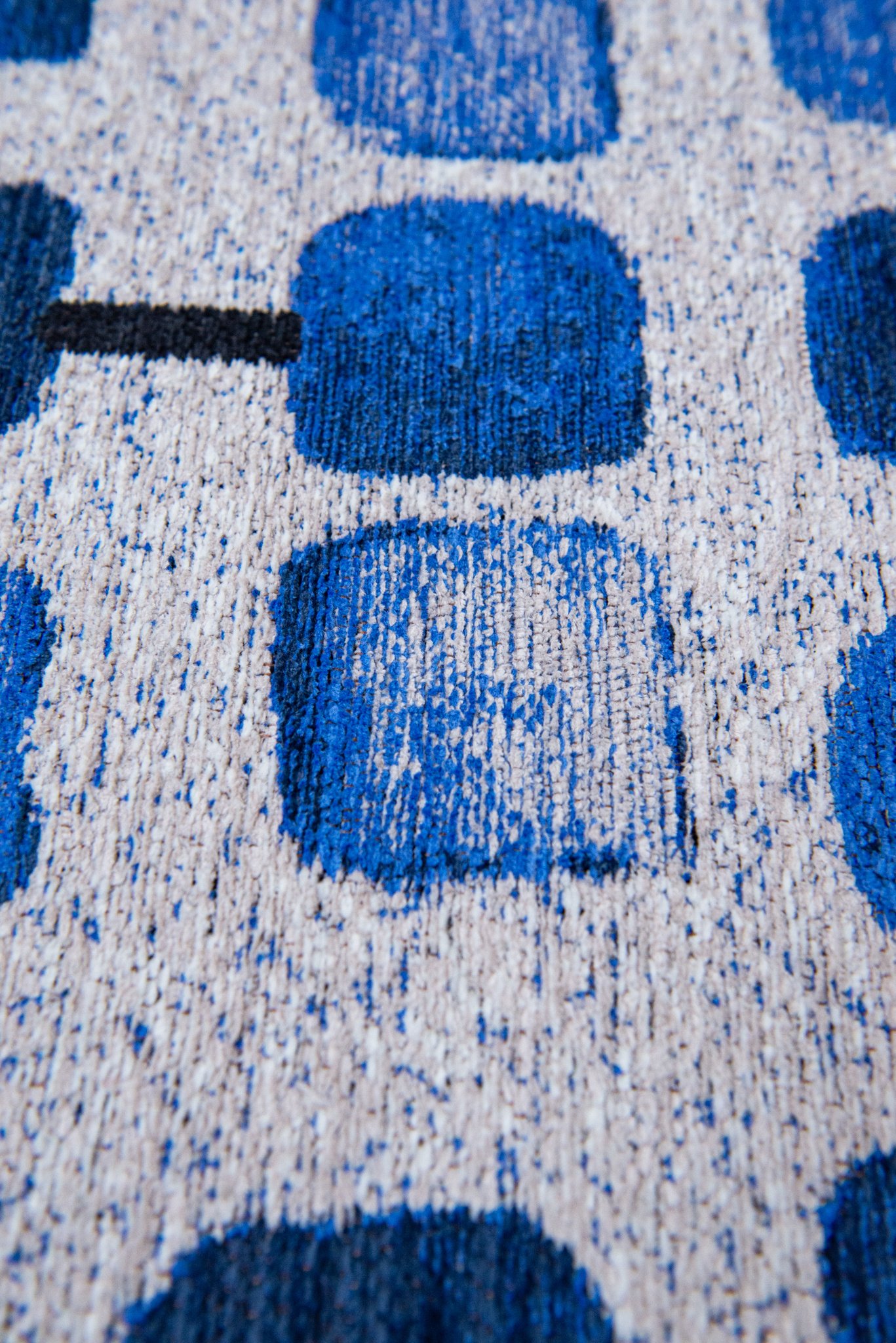 Amparo Blues tapijt | Maat: 80 × 150 cm