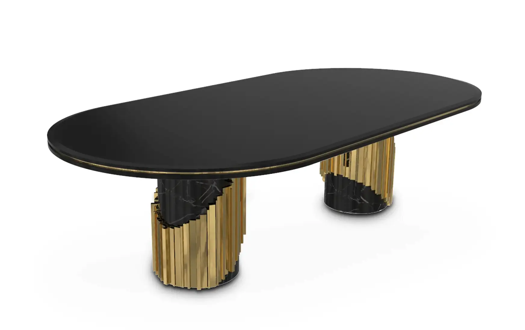 Currents ovale eettafel
