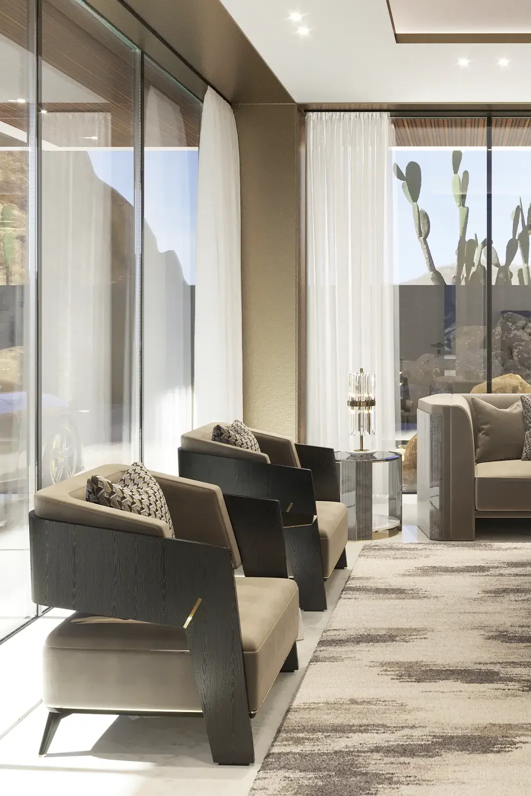 Crown fauteuil - 1