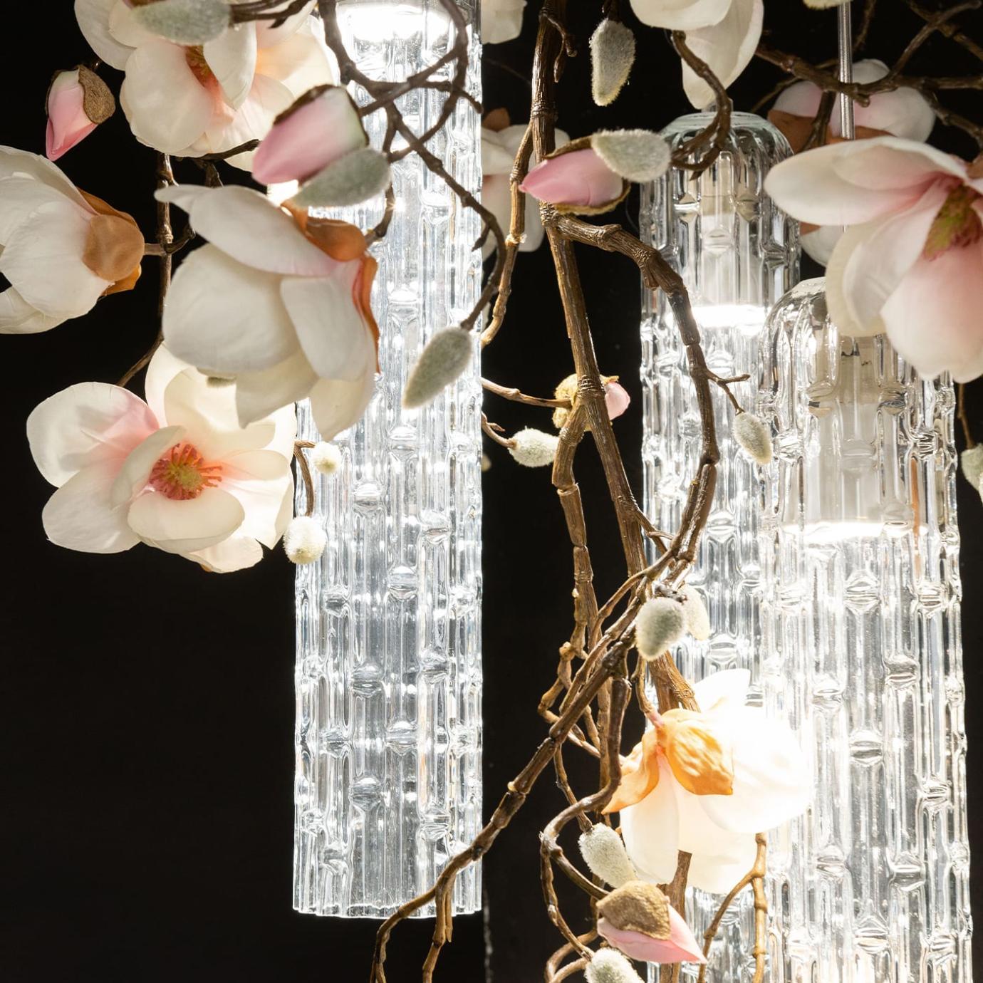 Magnolia kleine witte kroonluchter