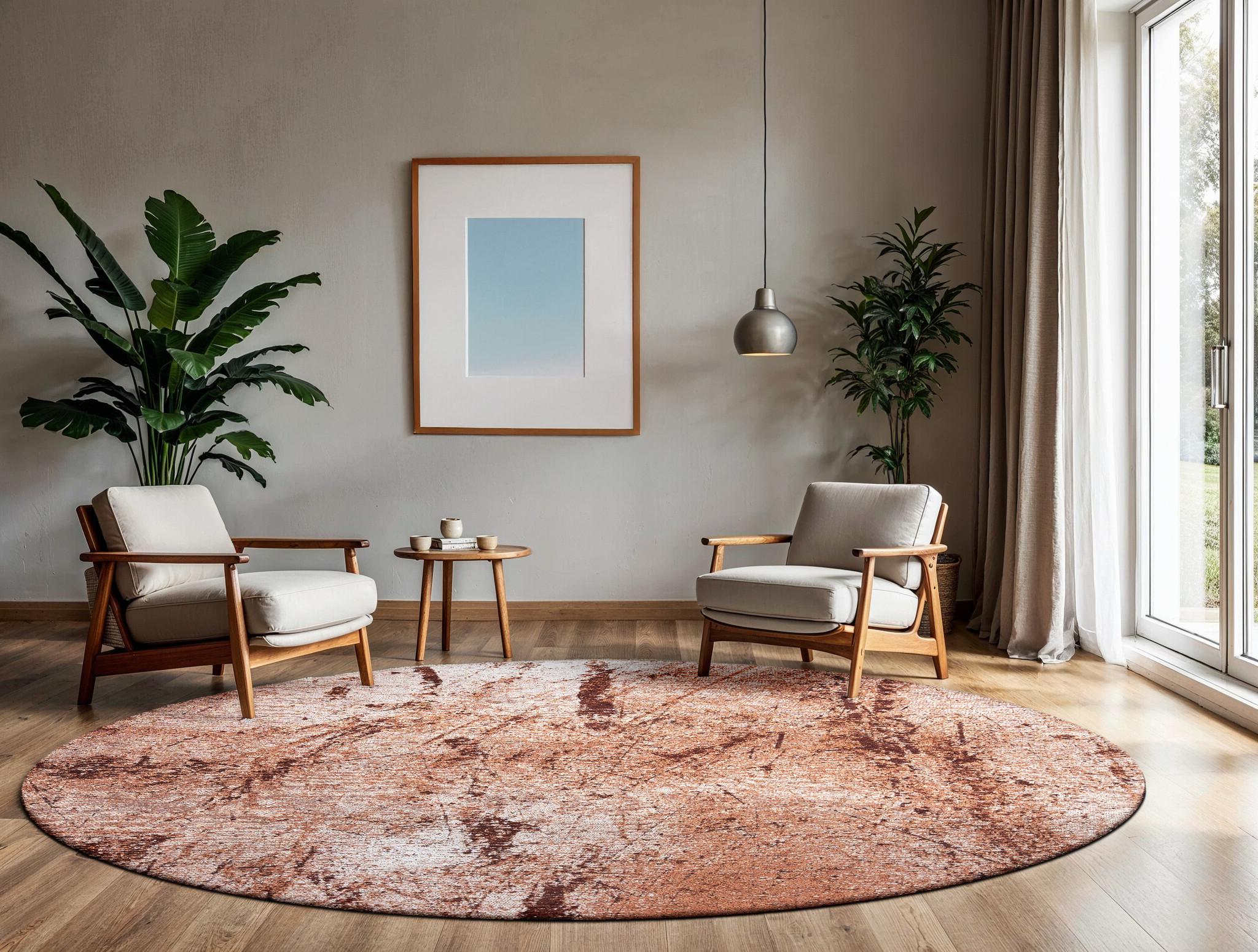 Tandoori rond tapijt | Maat: Ø 240 cm Tandoori rond tapijt | Maat: Ø 240 cm