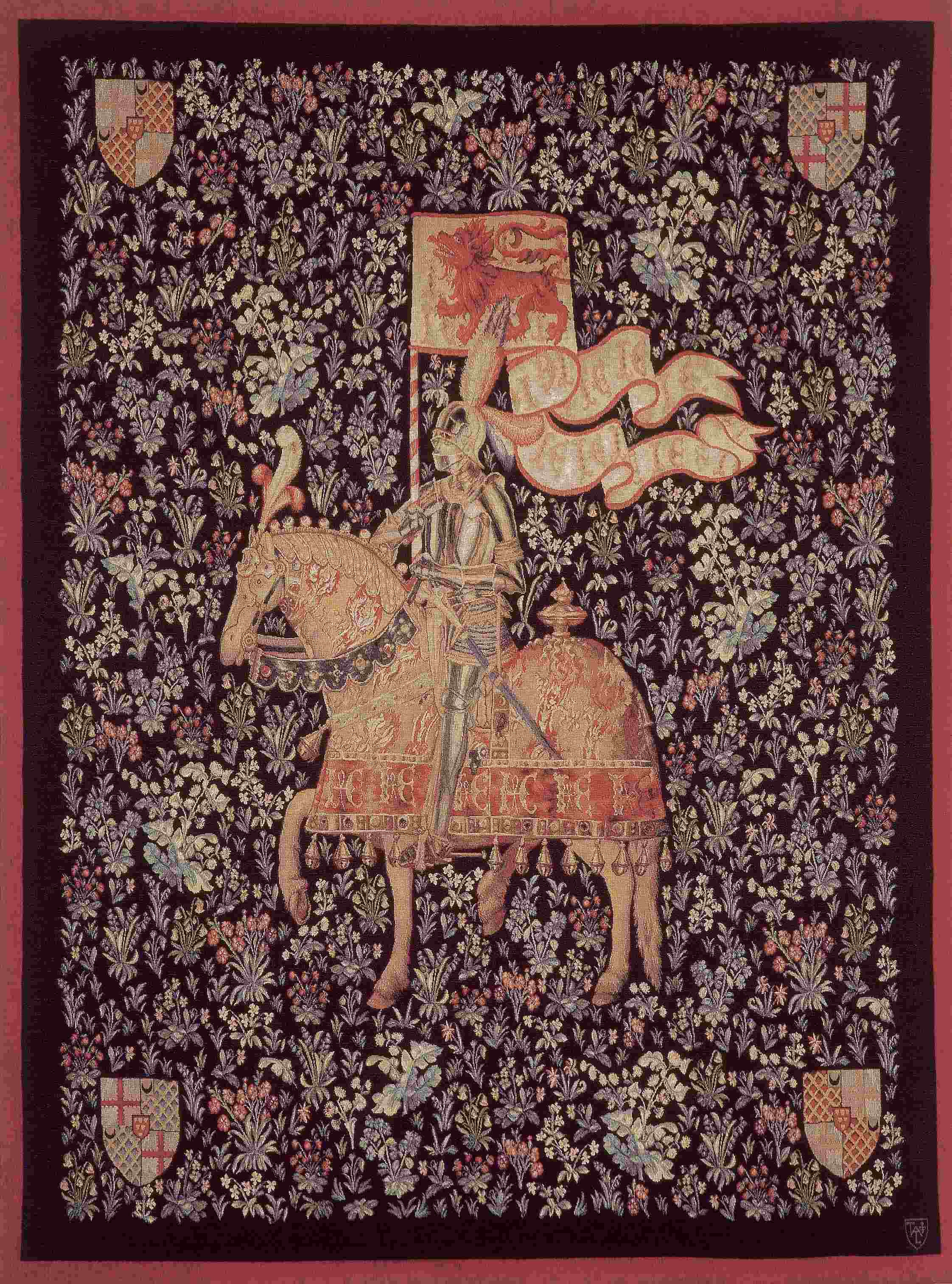 The Knight wandtapijt | Maat: 75 × 100 cm