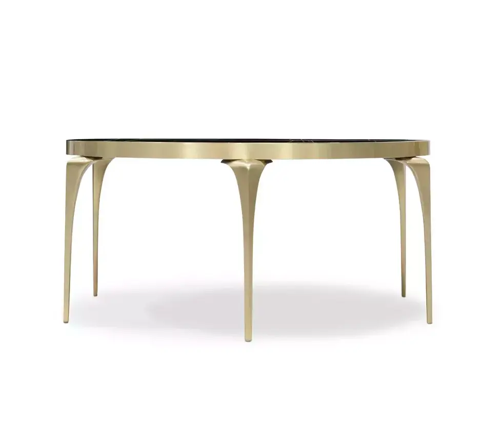 Rhea Sahara Noir marmer salontafel