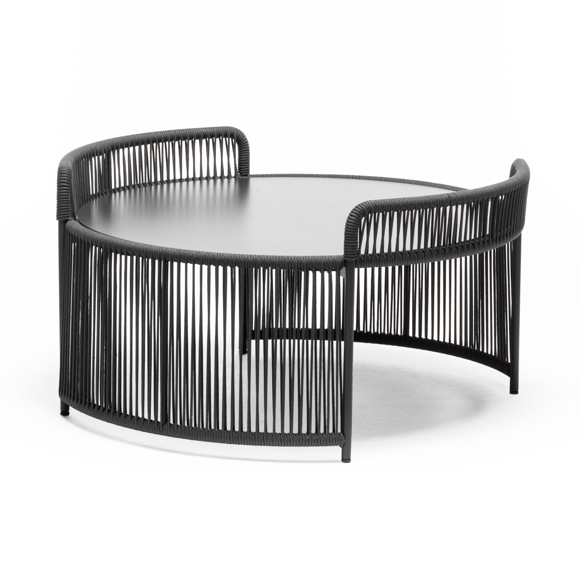 Altana ME Ronde Antraciet Buiten Salontafel