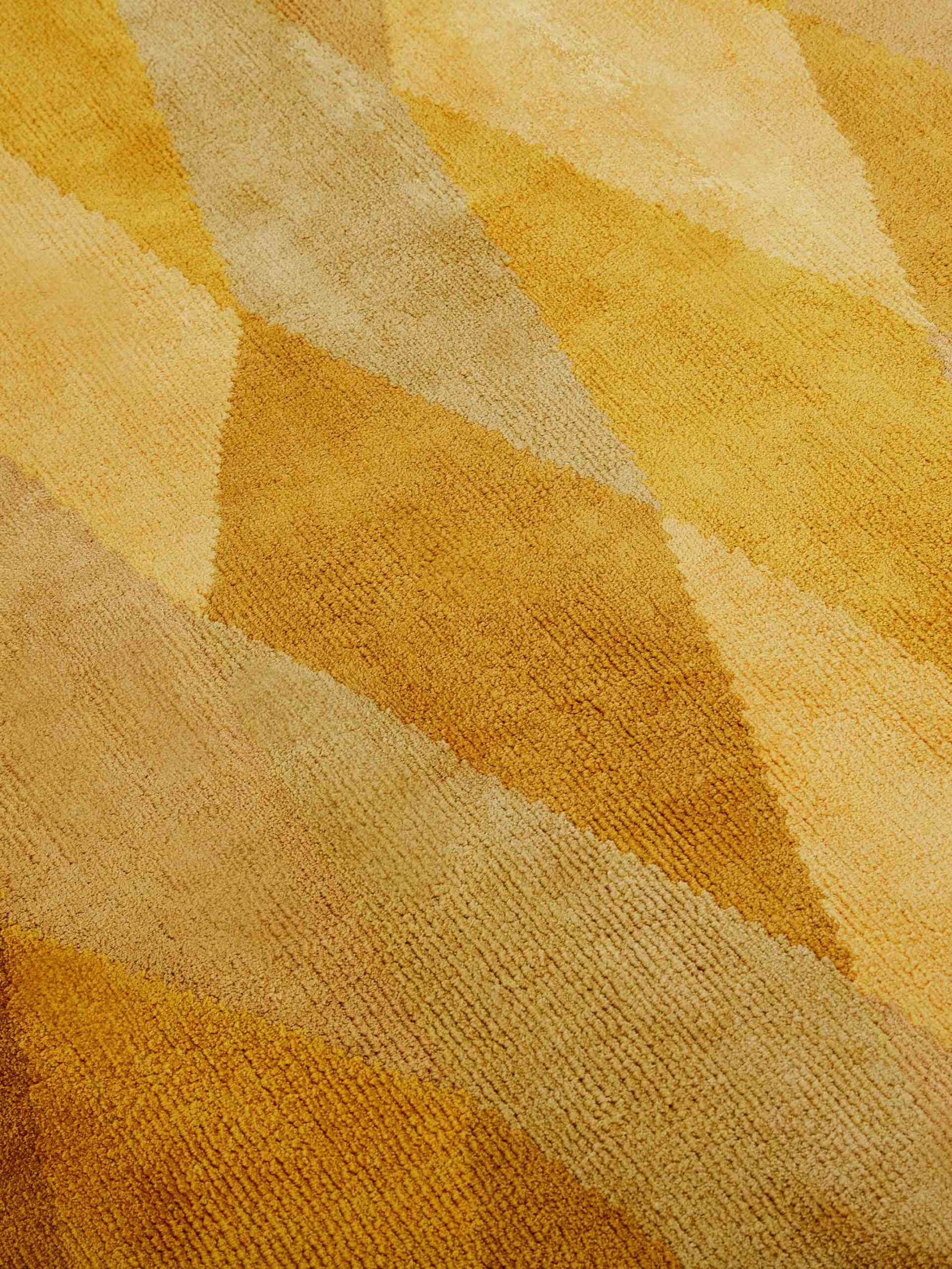 Losanghe ubriache goud designer vloerkleed