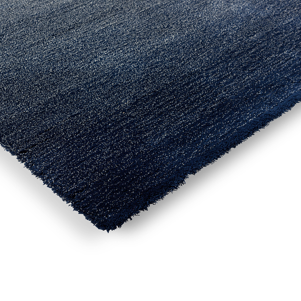 Shade low zilver/polar night tapijt | Maat: 170 × 240 cm
