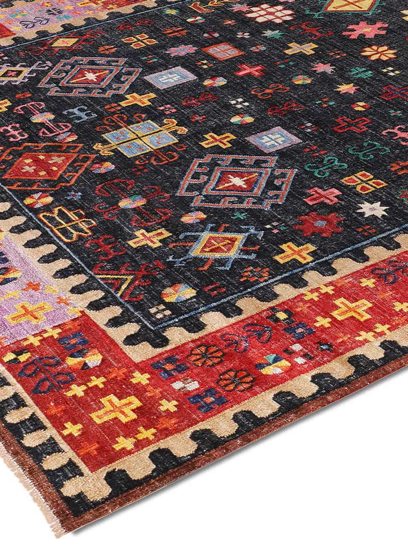 Flatweave handgemaakte luxe tapijt | Maat: 122 × 183 cm