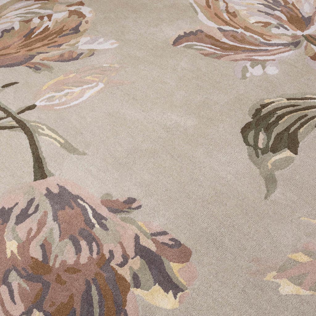 Gosford naturel/salie groen rond tapijt | Maat: Ø 150 cm Gosford naturel/salie groen rond tapijt | Maat: Ø 150 cm