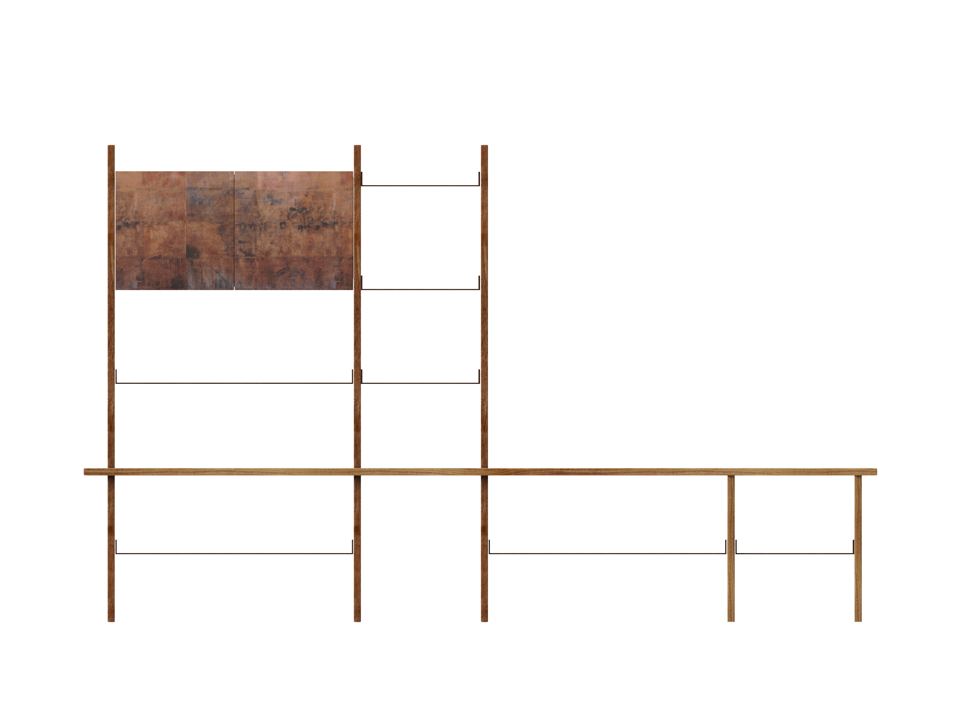 Capanna exquise bibliotheek S-153