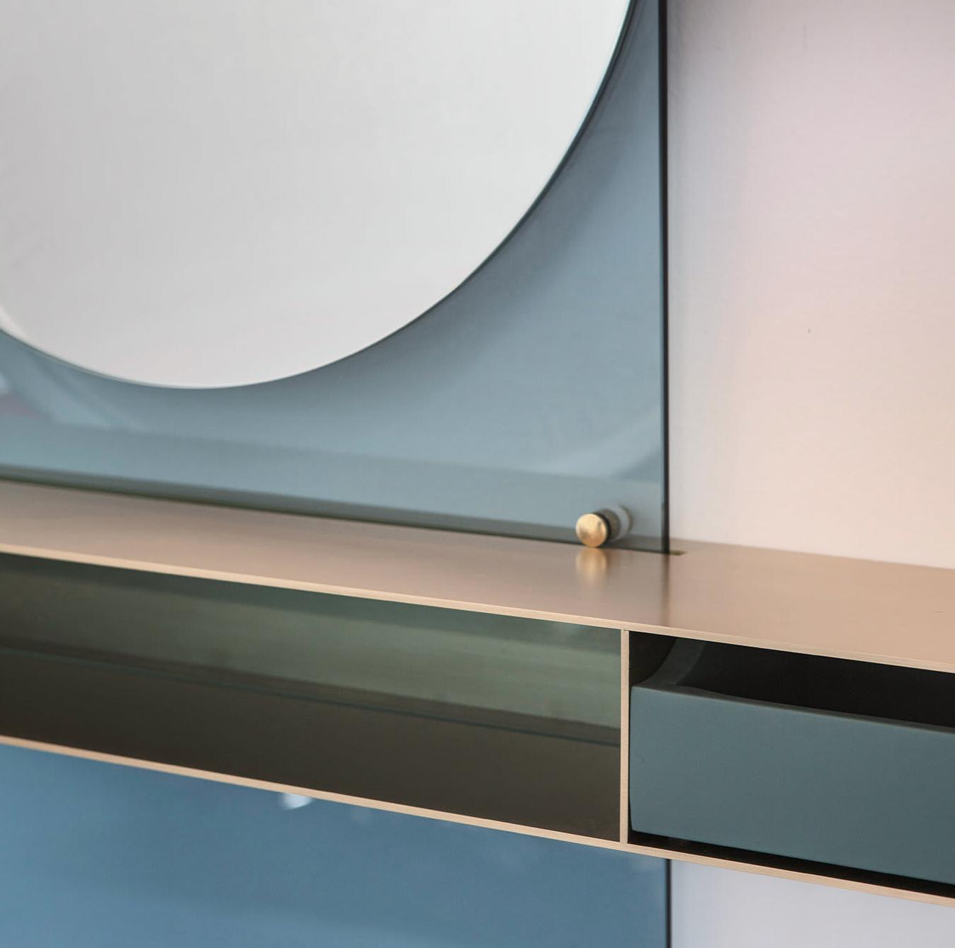 Verfijnde wandspiegel