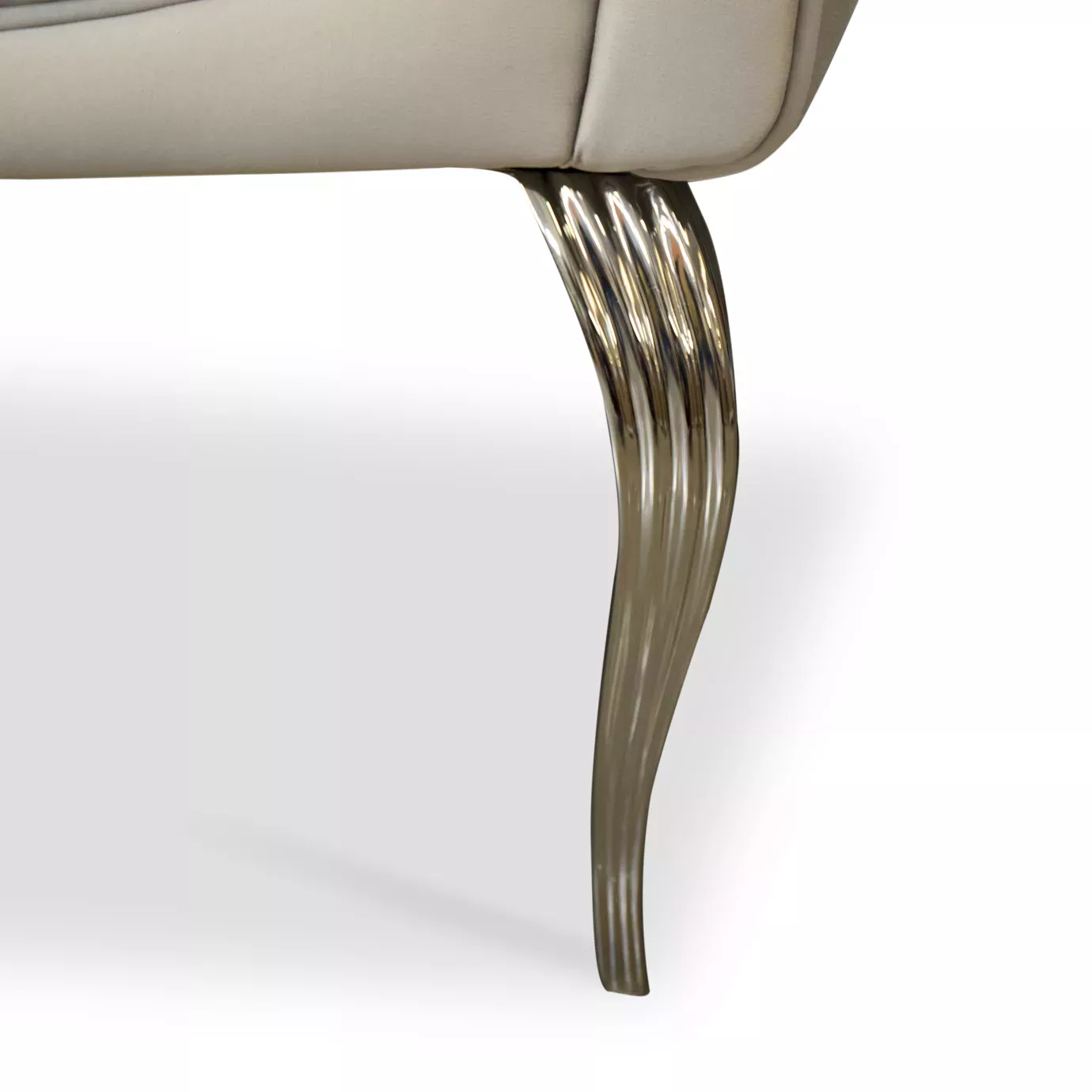 Lange Saphira metalen basis bank