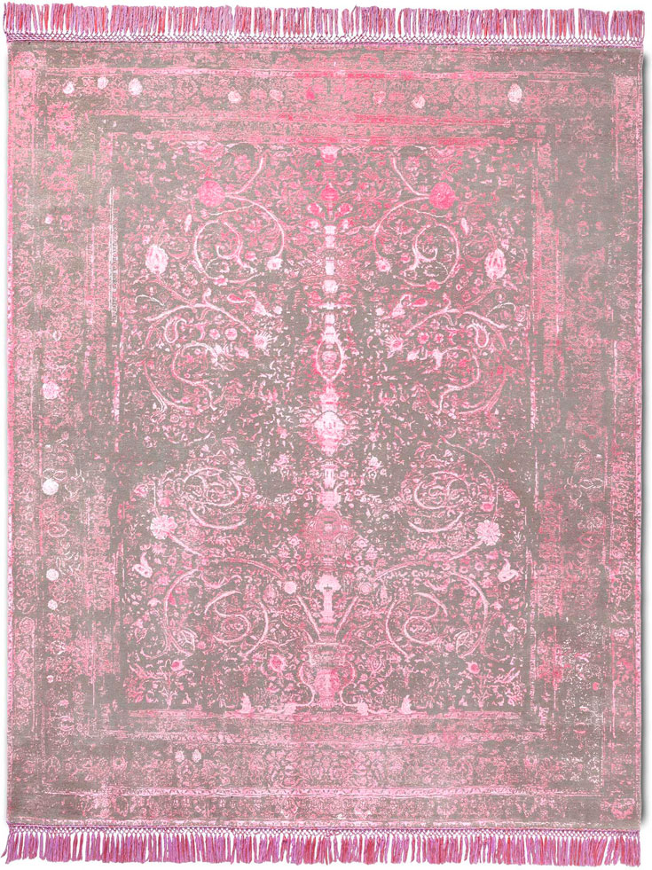 Soft Pink luxe tapijt | Maat: 274 × 365 cm