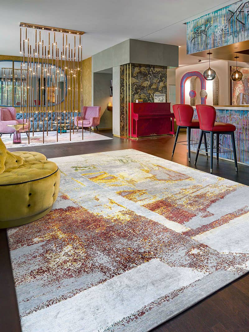 Pastel Rain handgeweven tapijt | Maat: 250 × 300 cm