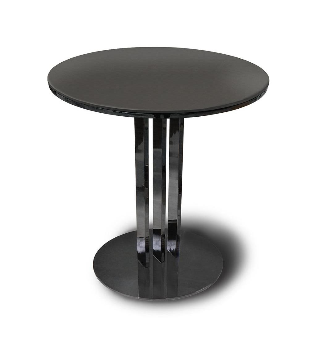 Ronde bijzettafel