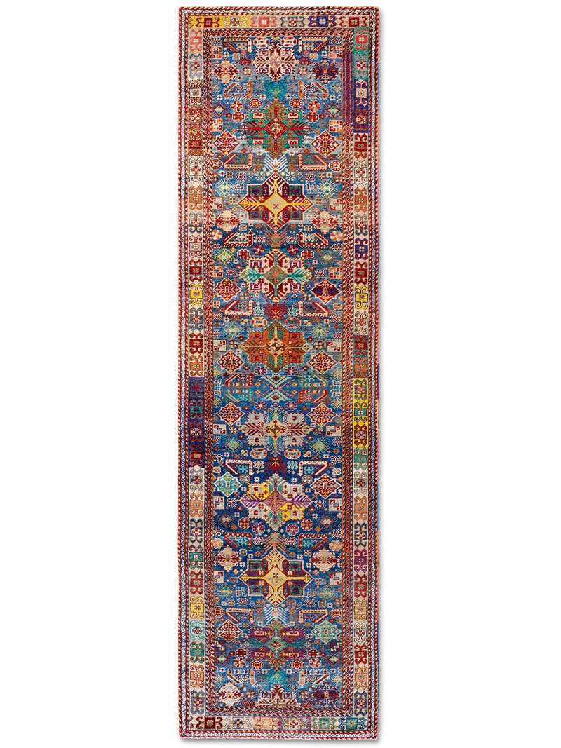 Original Natural Blue luxe tapijt | Maat: 92 × 365 cm
