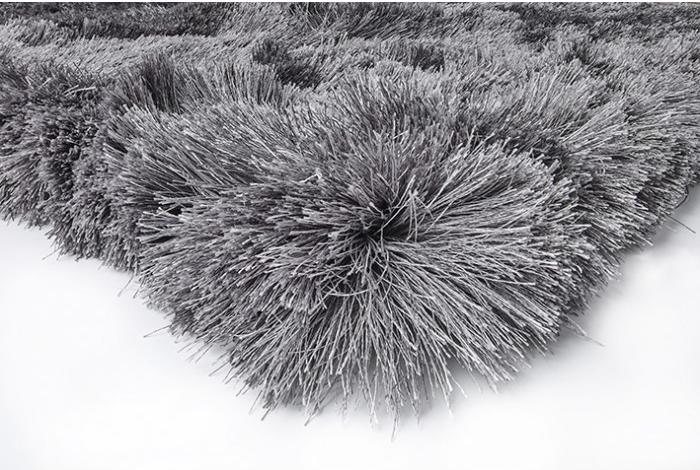 Aster Shaggy Grey tapijt | Maat: 140 × 200 cm