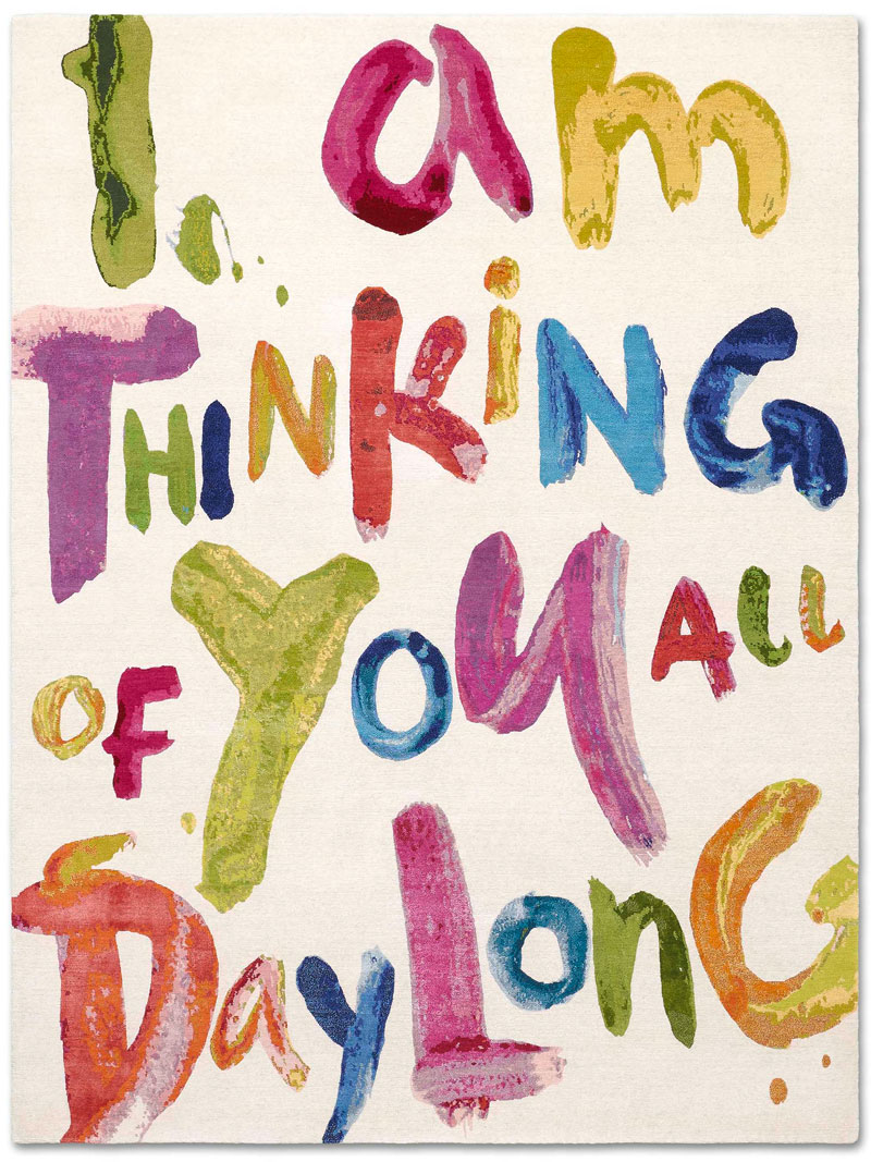 I am thinking... luxe handgeknoopt tapijt