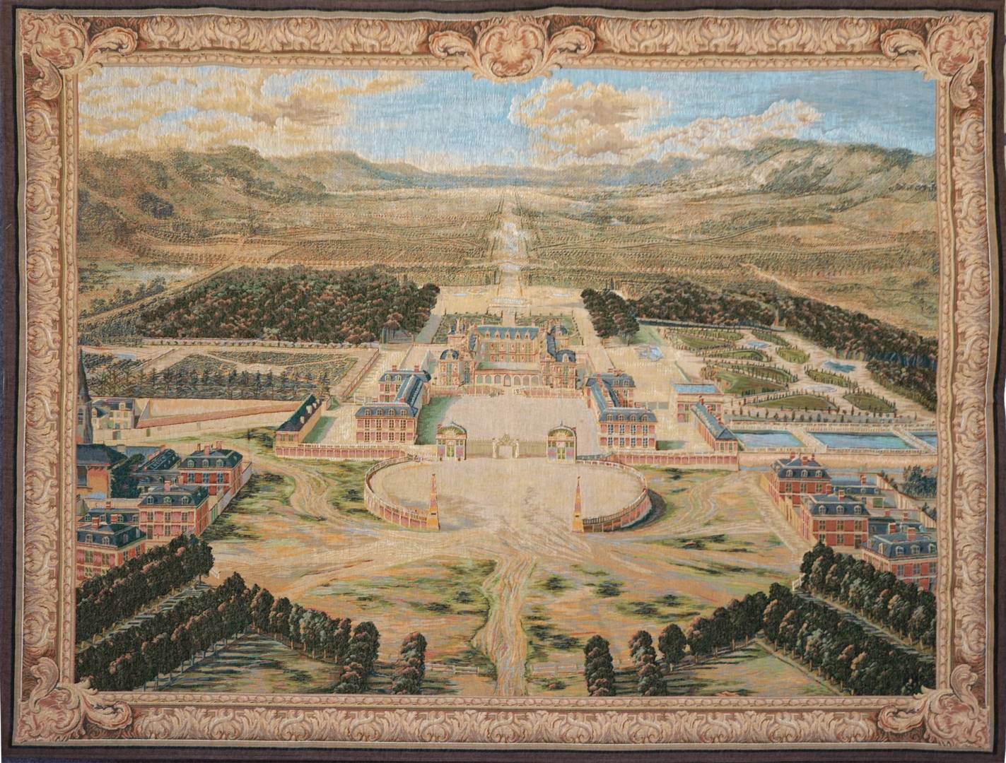 Versailles 17e-eeuws wandtapijt