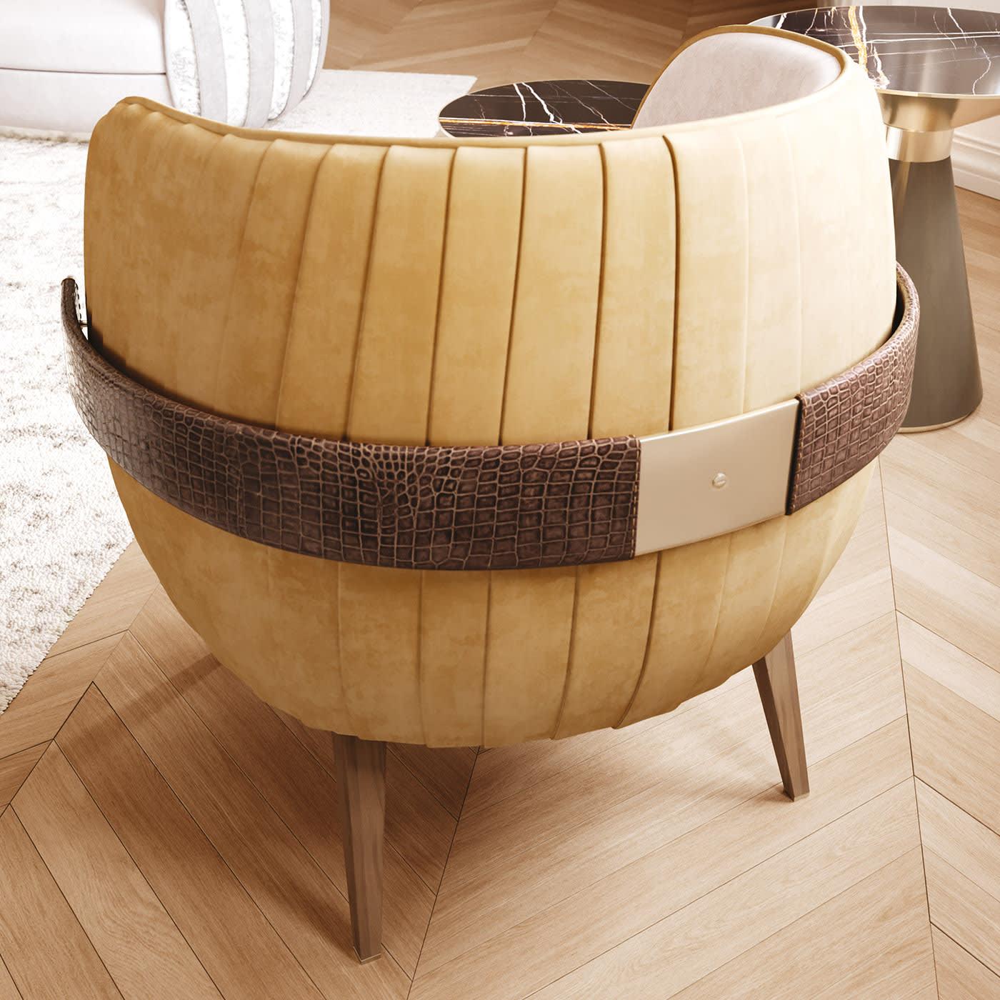 Audrey lage moderne fauteuil