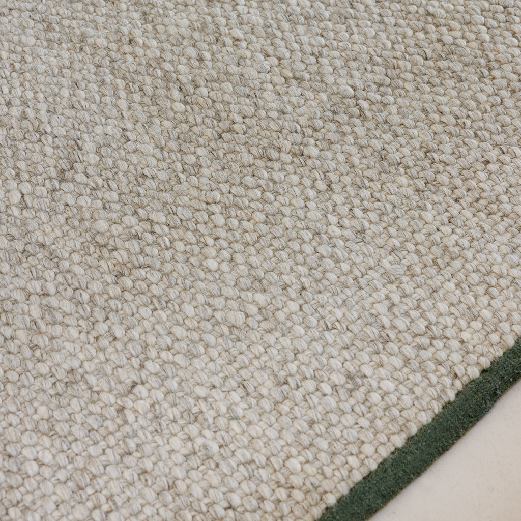 Craft matter plain asgrijs tapijt | Maat: 250 × 350 cm Craft matter plain asgrijs tapijt | Maat: 250 × 350 cm