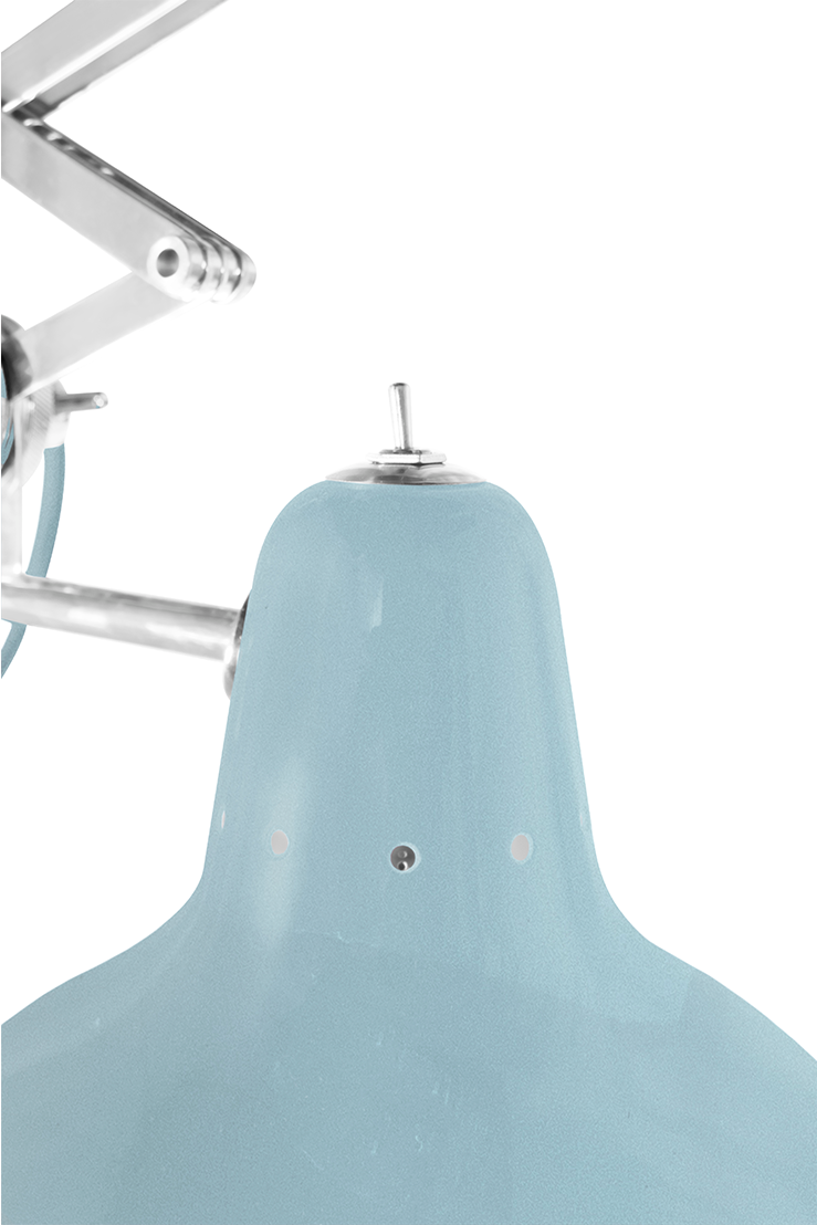 Moonbeam Glow blauwe wandlamp