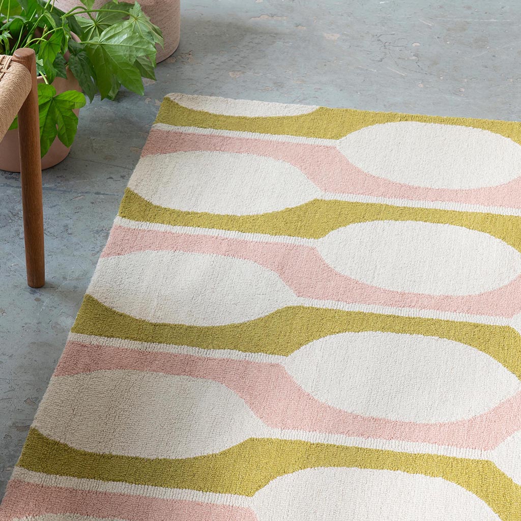 Billow korstmos tapijt | Maat: 250 × 350 cm