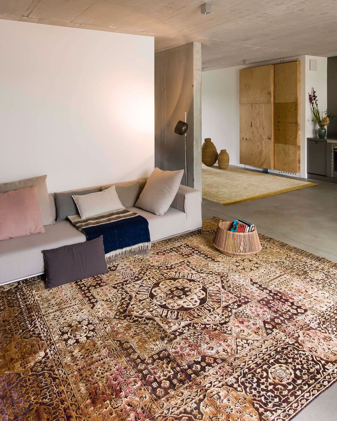 Strawberry Gold handgeweven tapijt