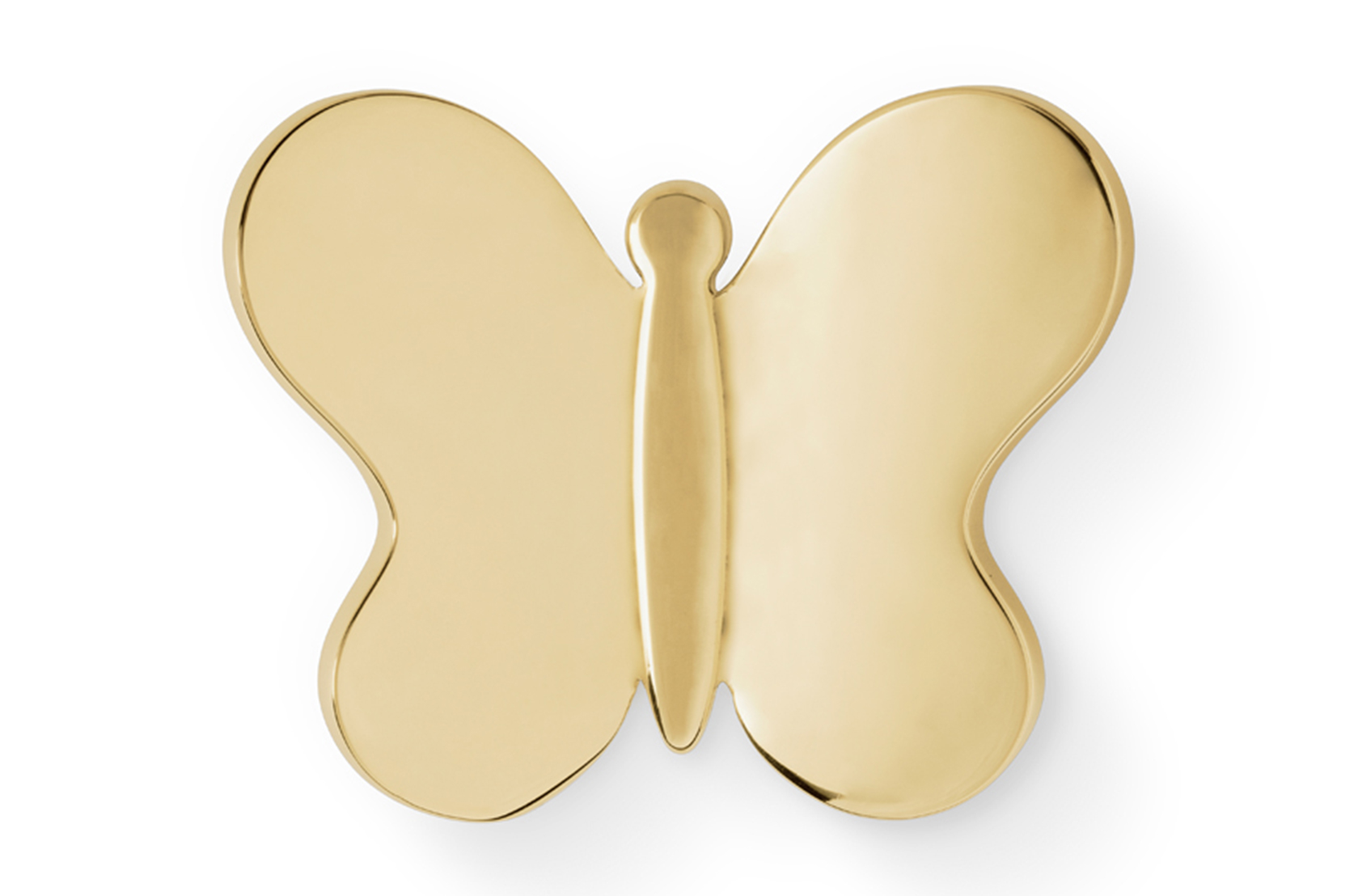 Shiny Gold Butterfly handgreep