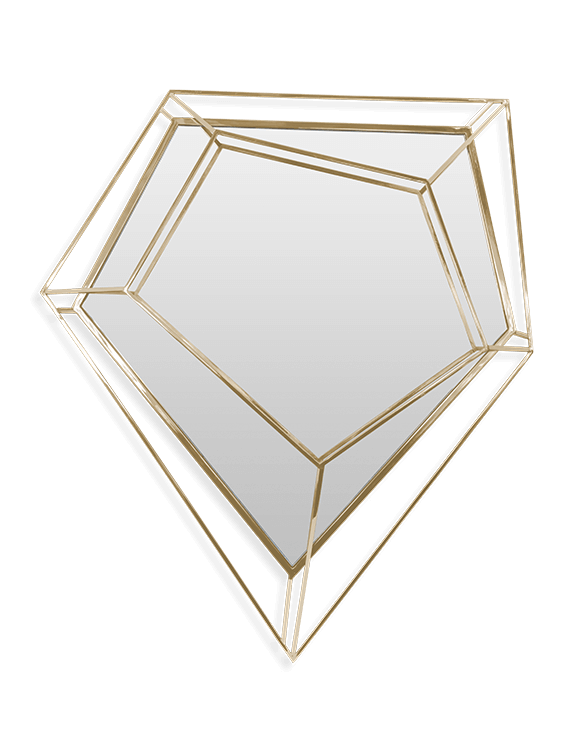 Lustre kleine wandspiegel