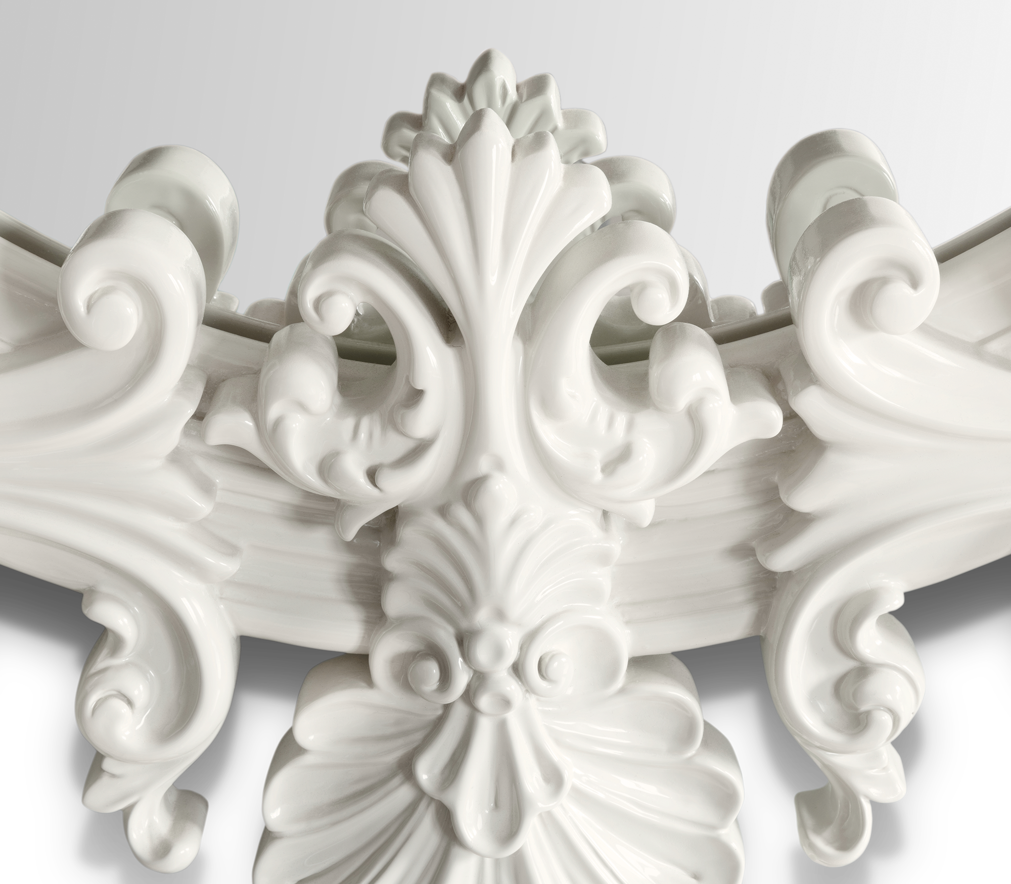 Antoinette ivoren spiegel