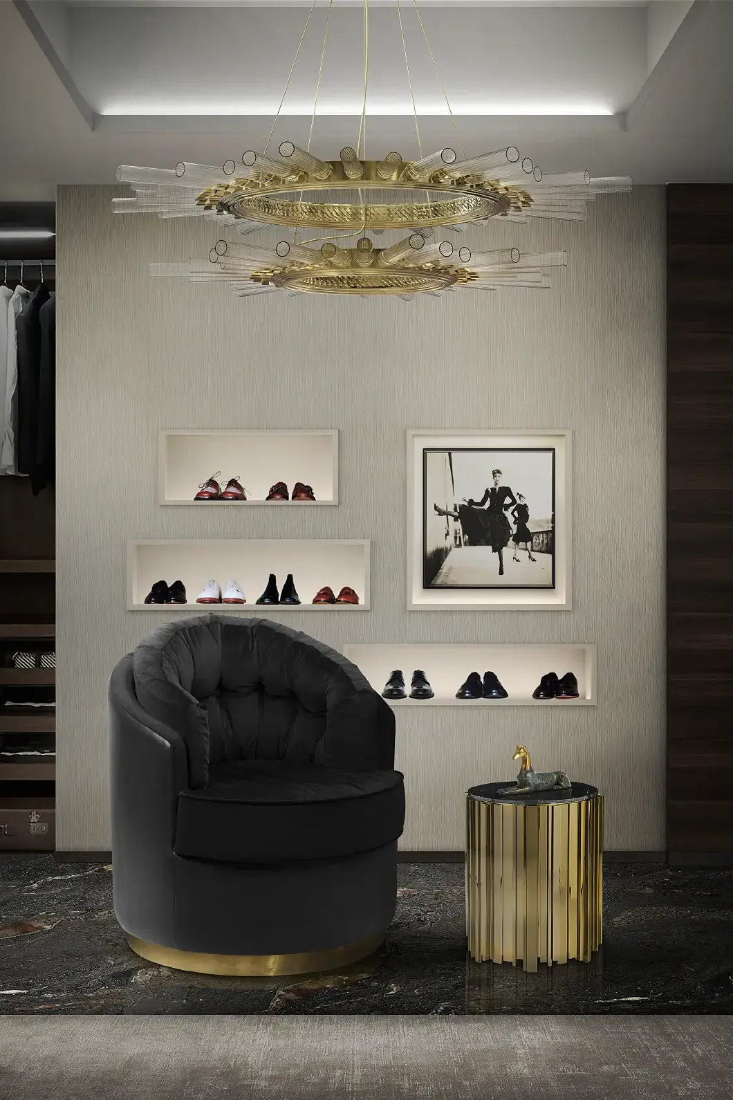 Luxe fauteuil - 1