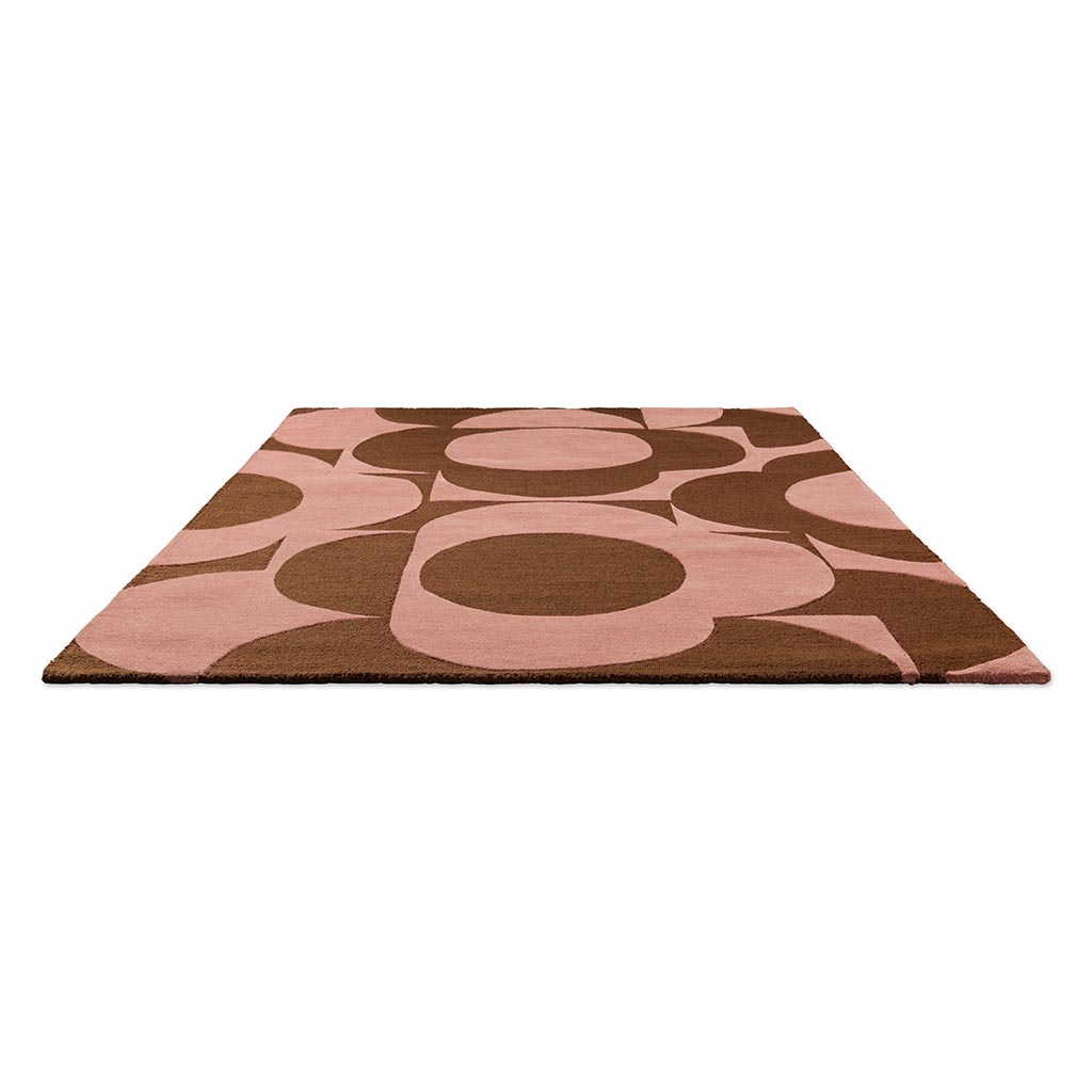 Prism Flower Pink/Terracotta vloerkleed | Maat: 160 × 230 cm