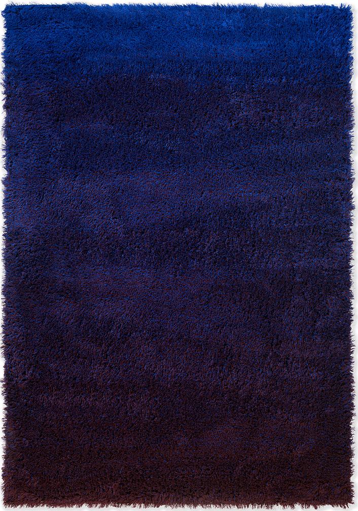 Shade high electric blue/aubergine tapijt | Maat: 200 × 300 cm