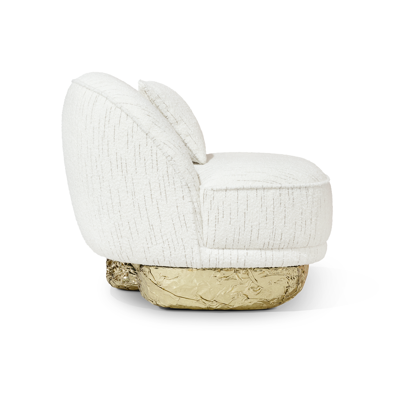 Angora II witte fauteuil