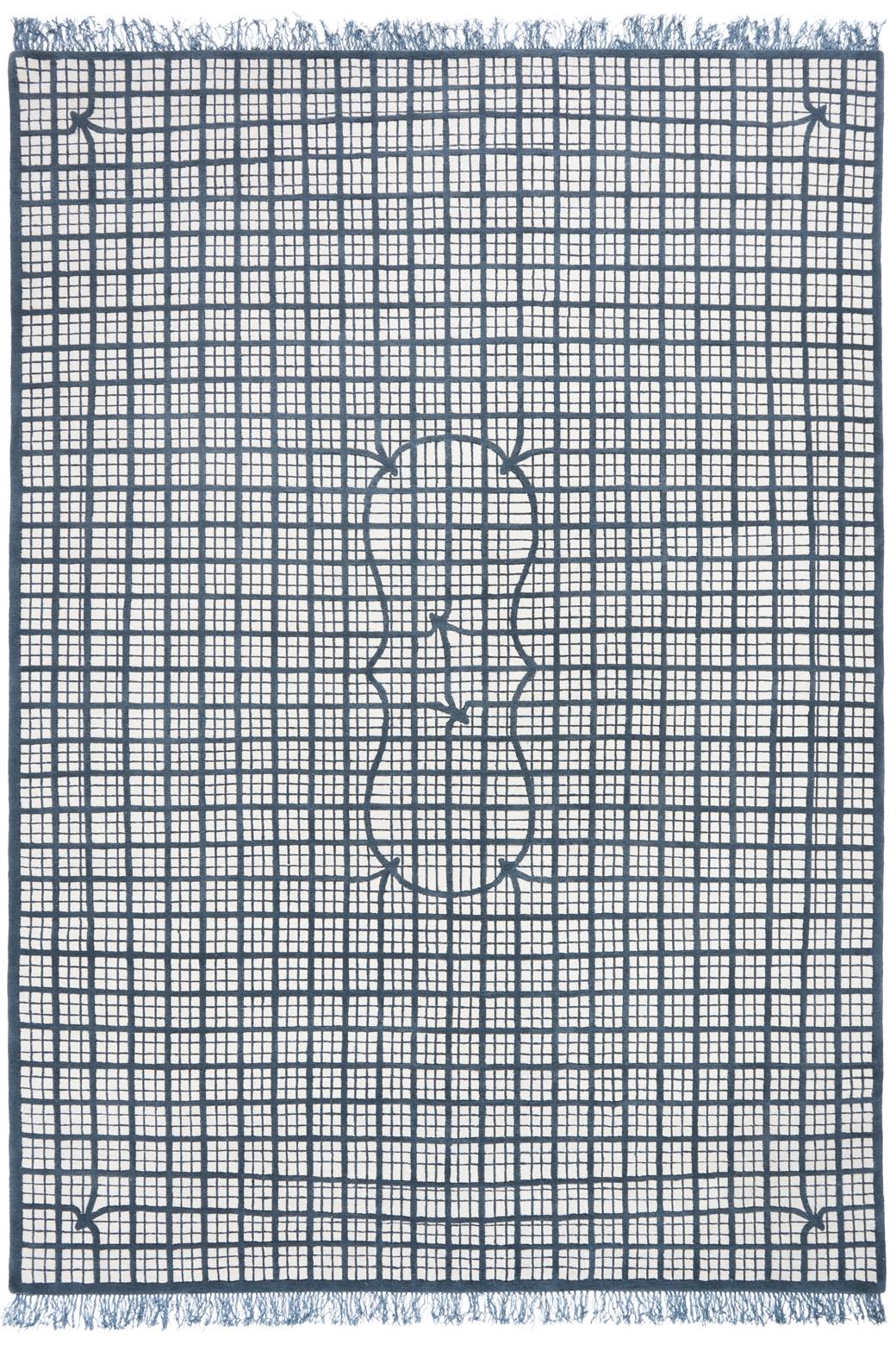 Decoro elastico designer handgeweven vloerkleed