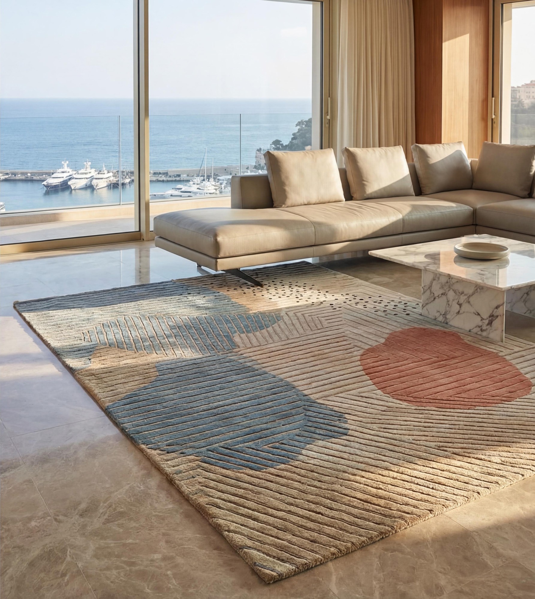 Soft Pebbles handgemaakt vloerkleed