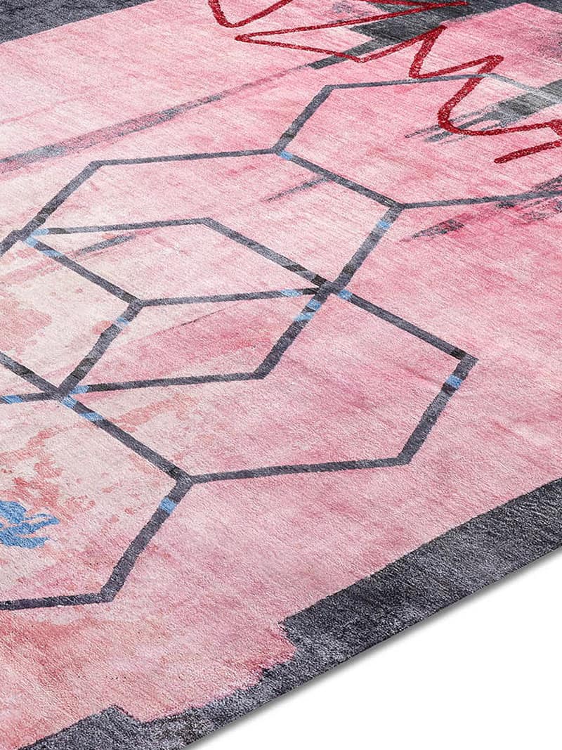 Always Pink handgeweven tapijt | Maat: 305 × 427 cm