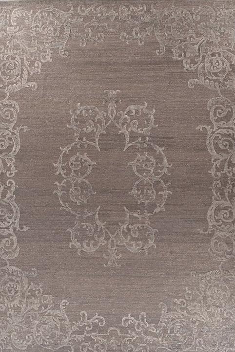 Handgeknoopt bamboe zijde Indiaas tapijt