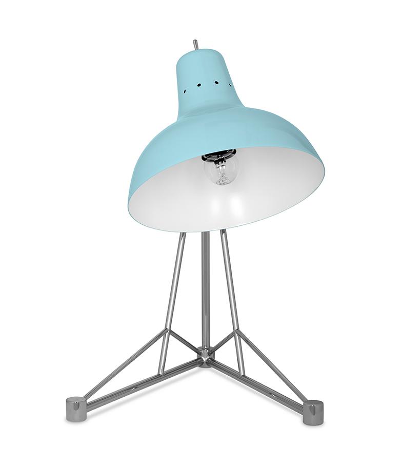 Celestia blauwe bureaulamp