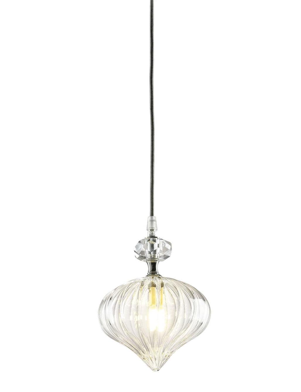 Geblazen Glas Hanglamp