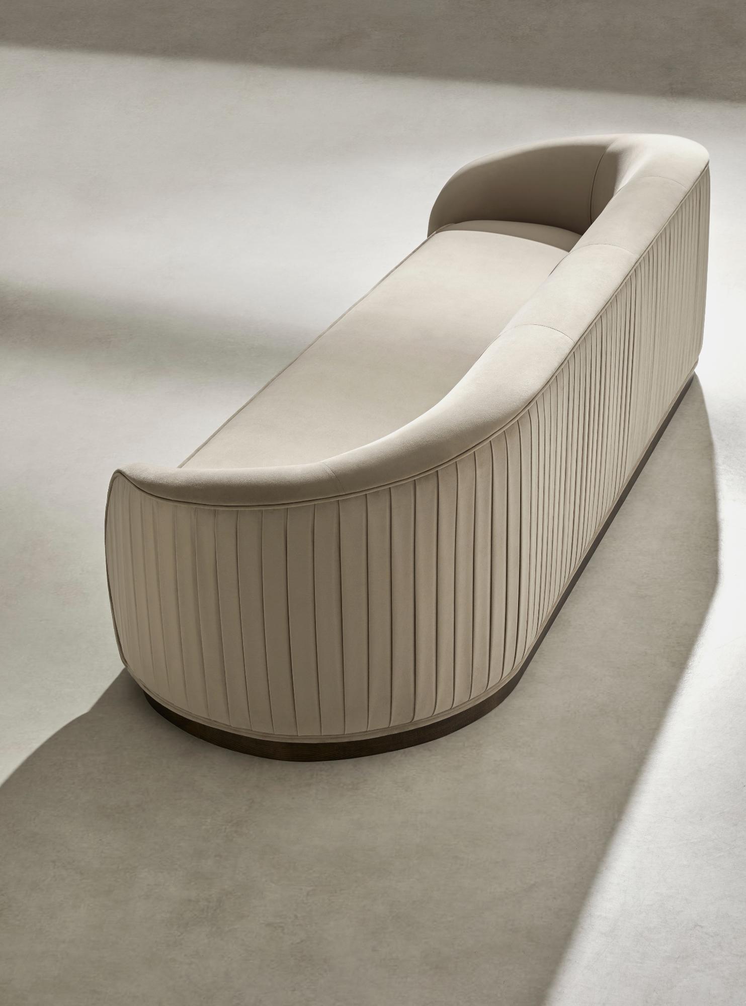 Abano beige grote bank