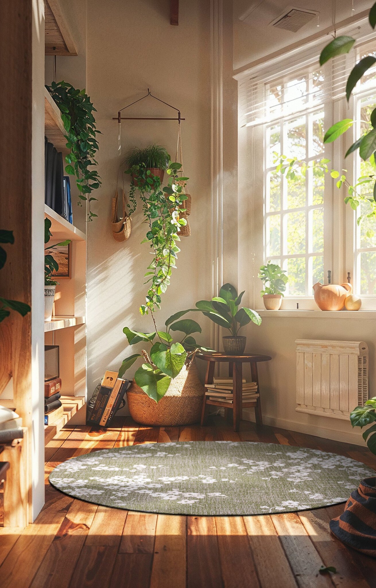 Wet Garden rond tapijt | Maat: Ø 240 cm