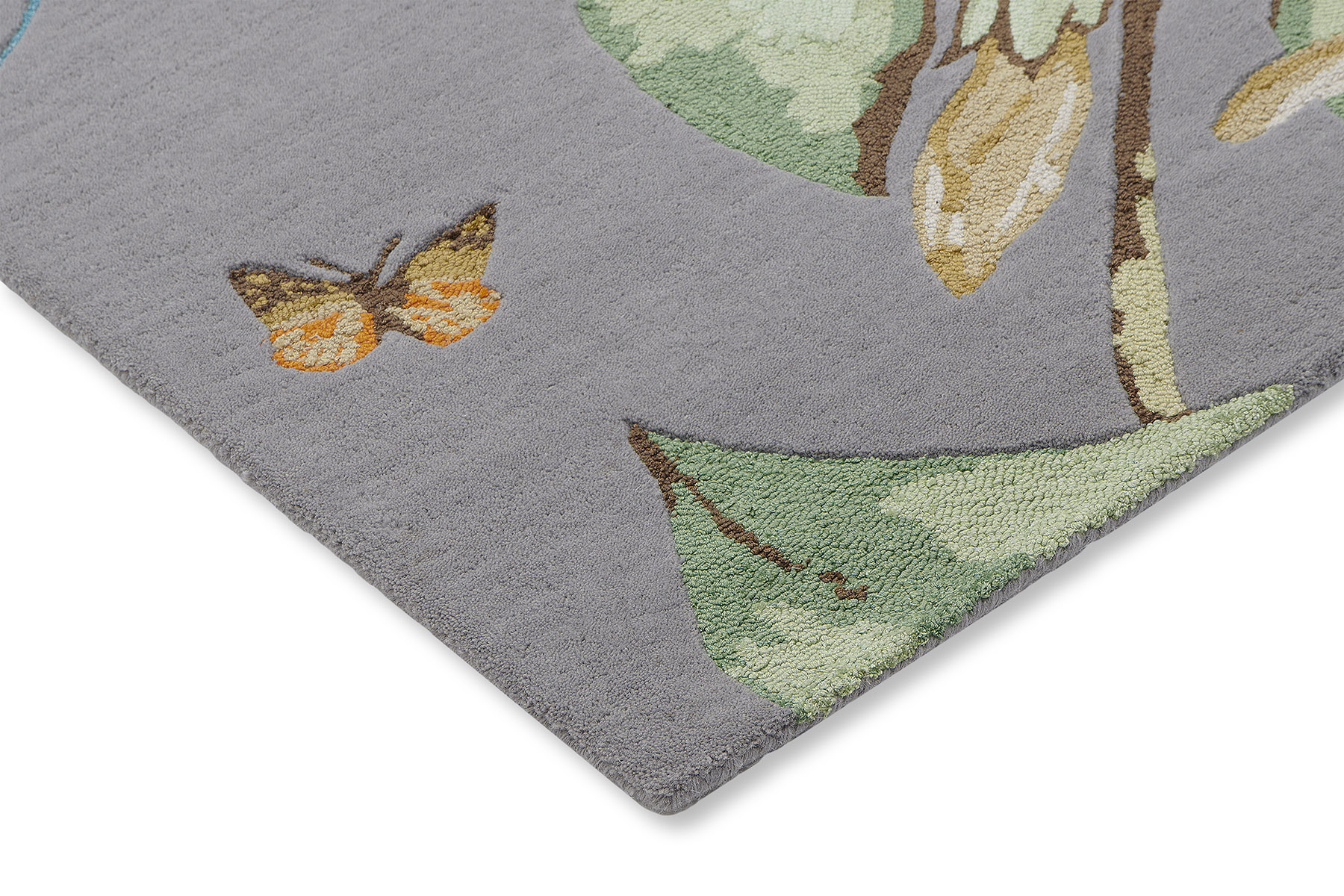 Hummingbird grijs tapijt | Maat: 170 × 240 cm